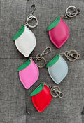 Lemon Leather Keyring image 0