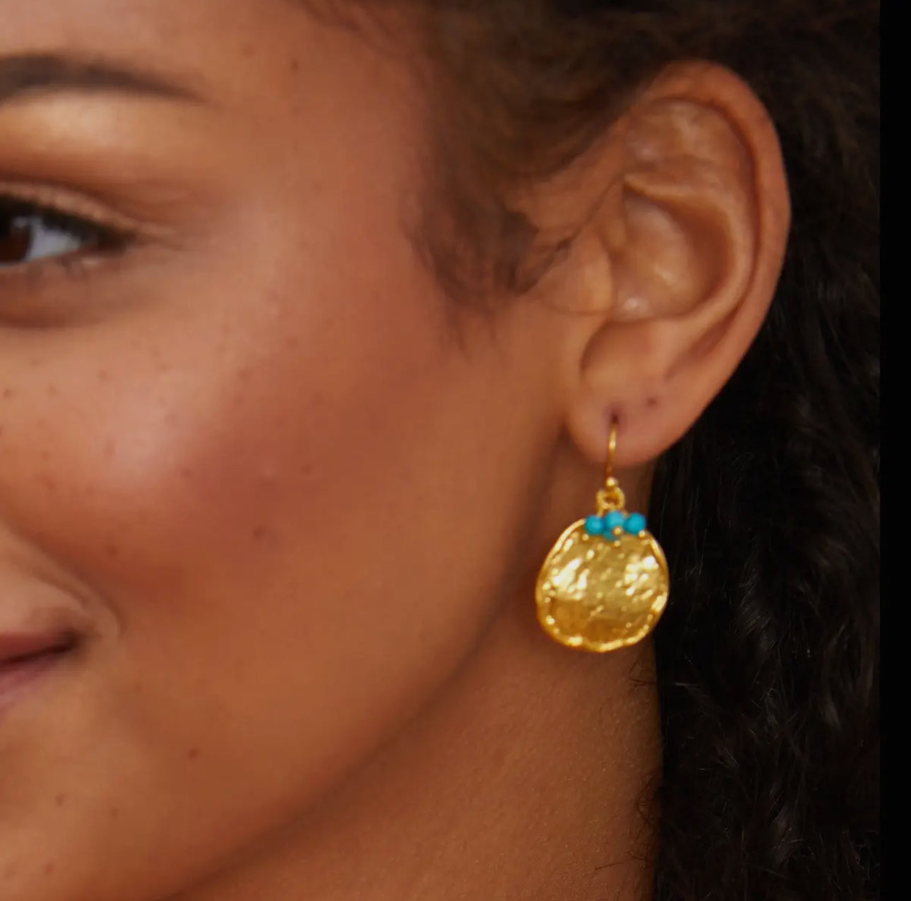 Solange Coin Earrings image 8
