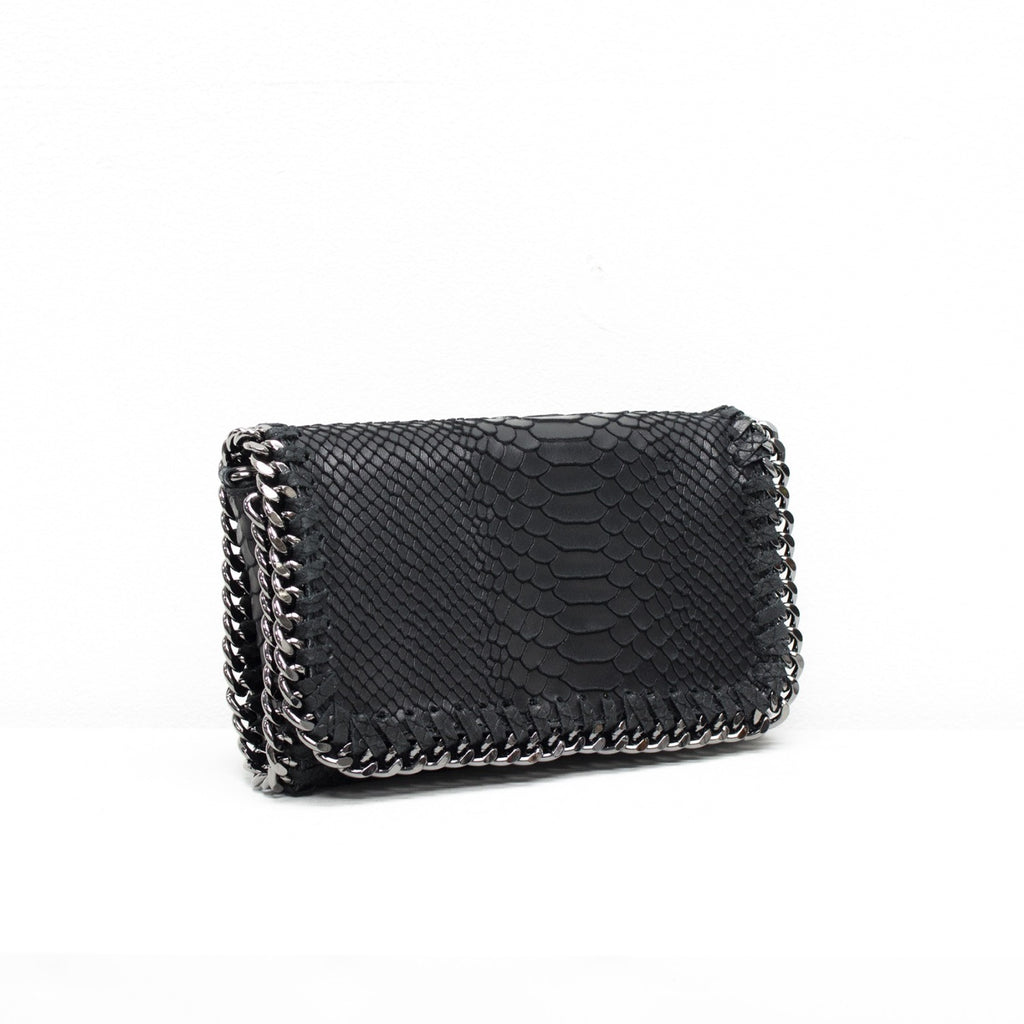 Stella Leather Bag with Chain Detail image 11