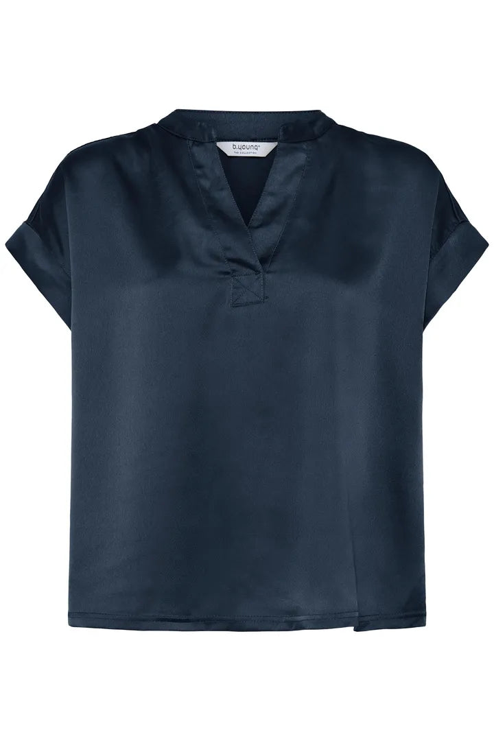 B Young Lita V Neck Shirt Top image 1