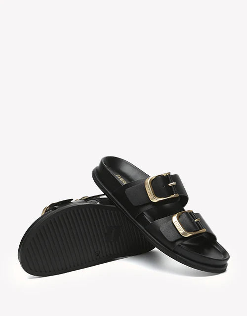 Black Strappy Sandals image 0