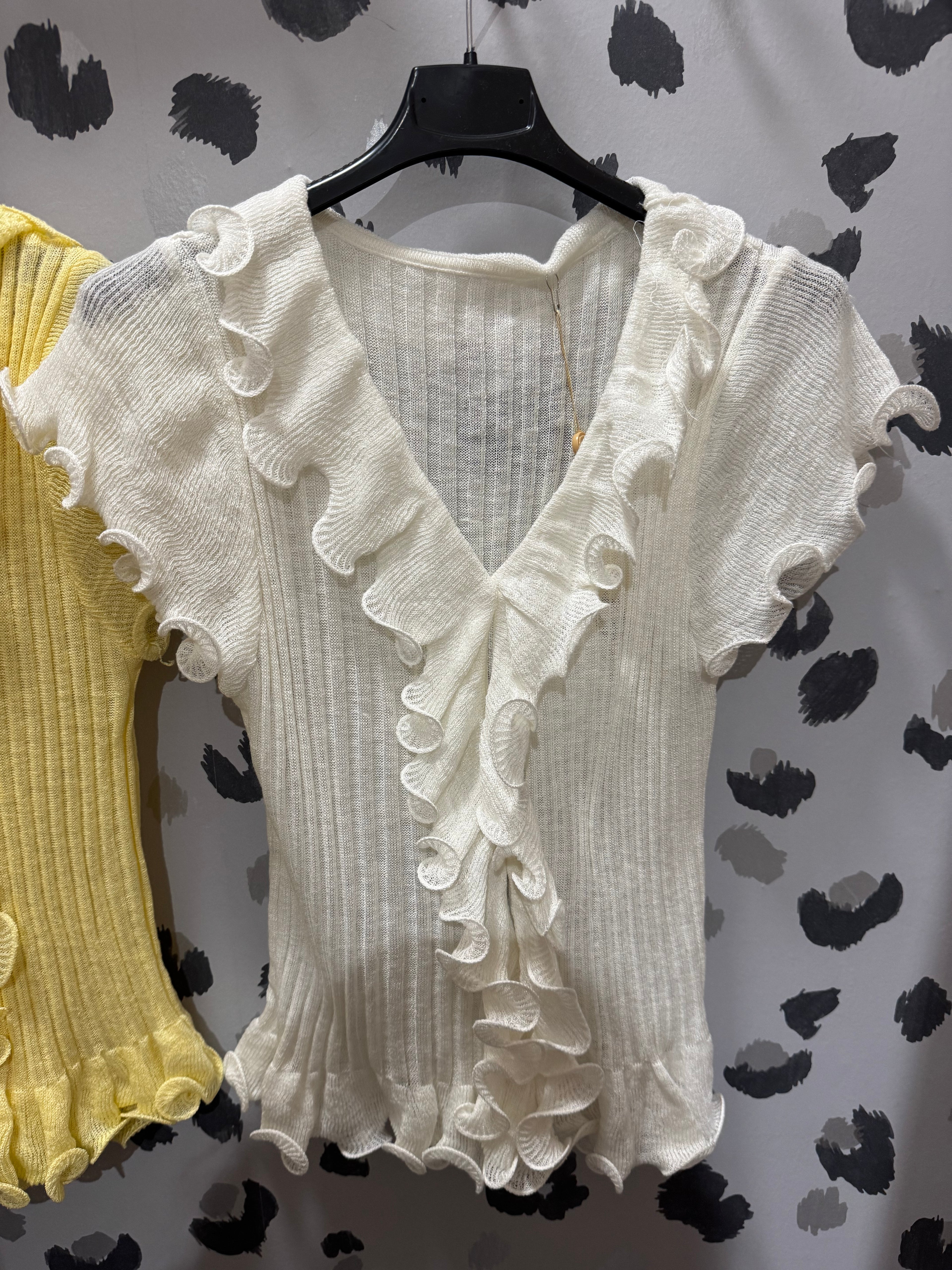 Bebe Frill Front Top image 5