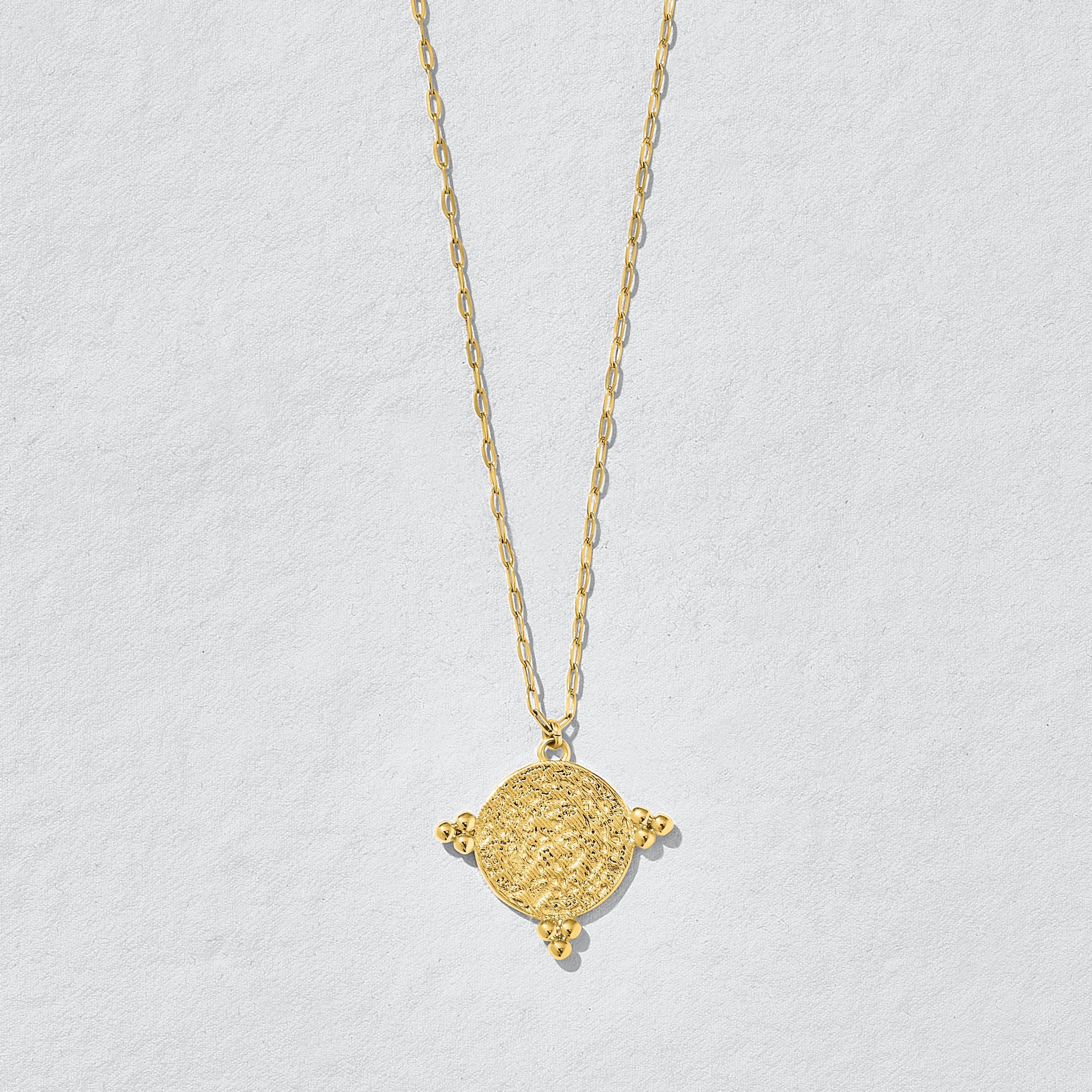 Nyra Gold Coin Necklace image 1