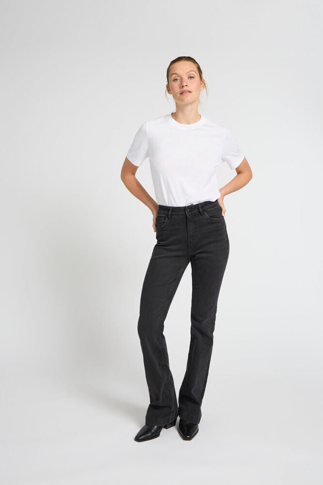 Pulz High Waist Bootcut Jeans image 0