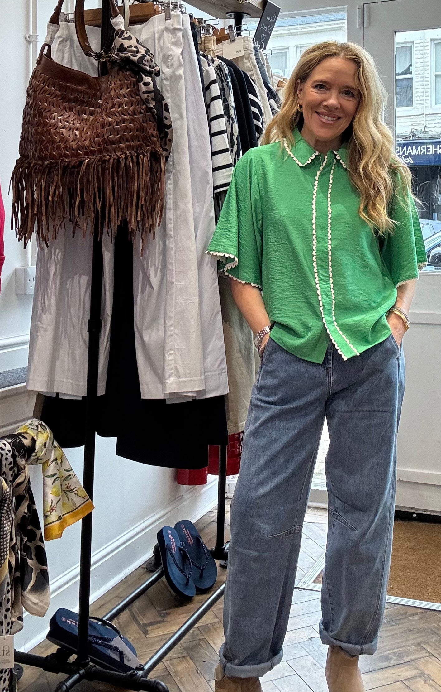 Saint Tropez Barrel Leg Jeans  image 0