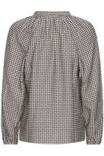 B Young Kia Grey Geometric Blouse Top image 7