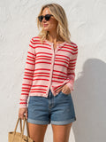 Saint Tropez Mila Stripe Cardigan  image 0