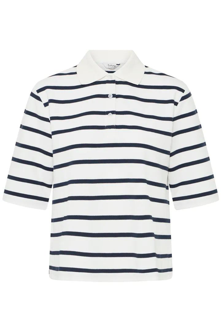 B Young Stripe Polo Top image 3