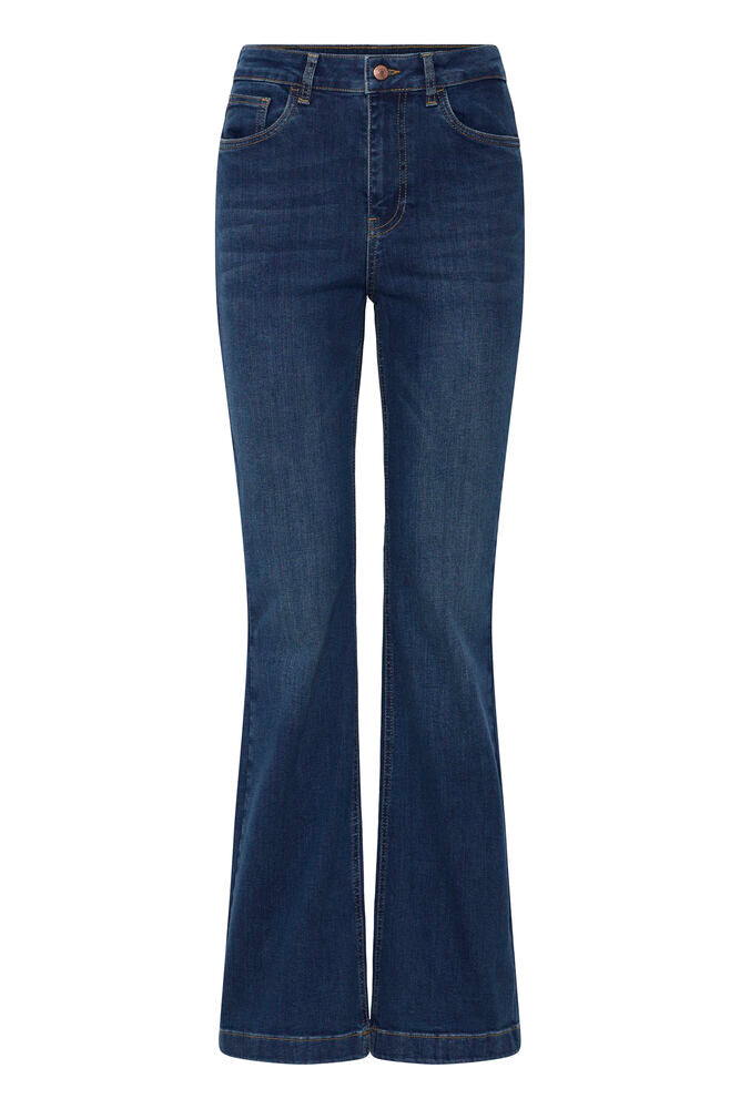 Pulz Bootcut Dark Blue Denim Jeans image 1