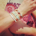 Enamel Wide Bangle image 0