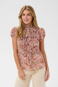 Saint Tropez Lily Ruffle Front Shirt Top image 0