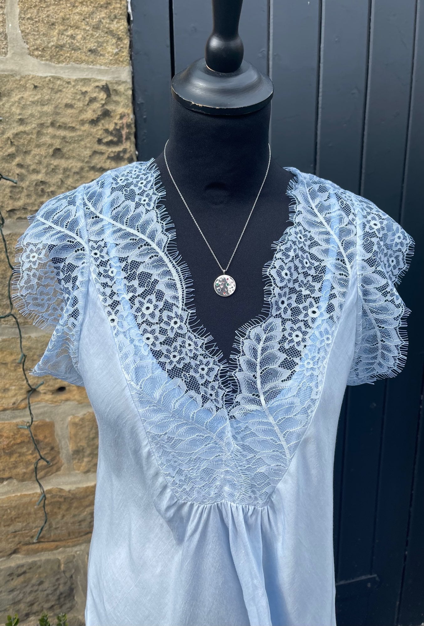Prunella Pretty Lace Trim Top image 1
