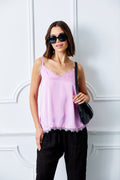 Sandy Cami Lace Trim Vest Top image 0