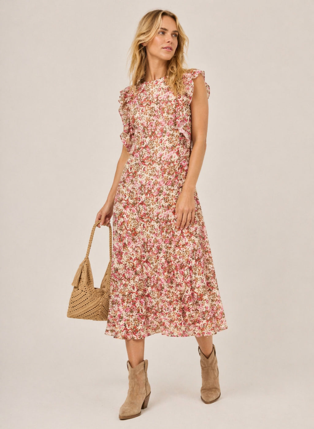 Saint Tropez Raine Frill Dress image 4