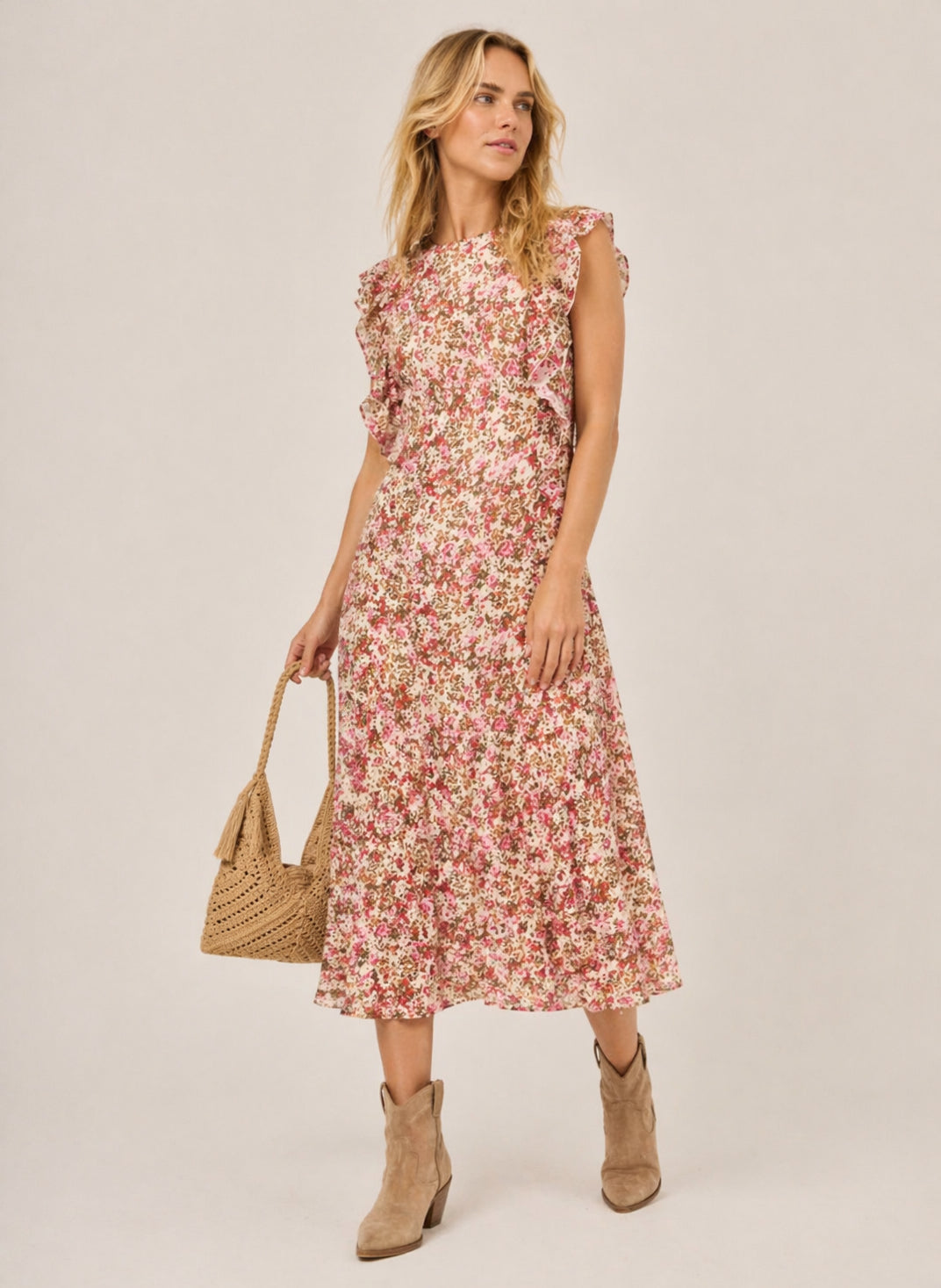 Saint Tropez Raine Frill Dress image 4