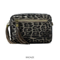 Leopard Print Leather Camera Bag image 0