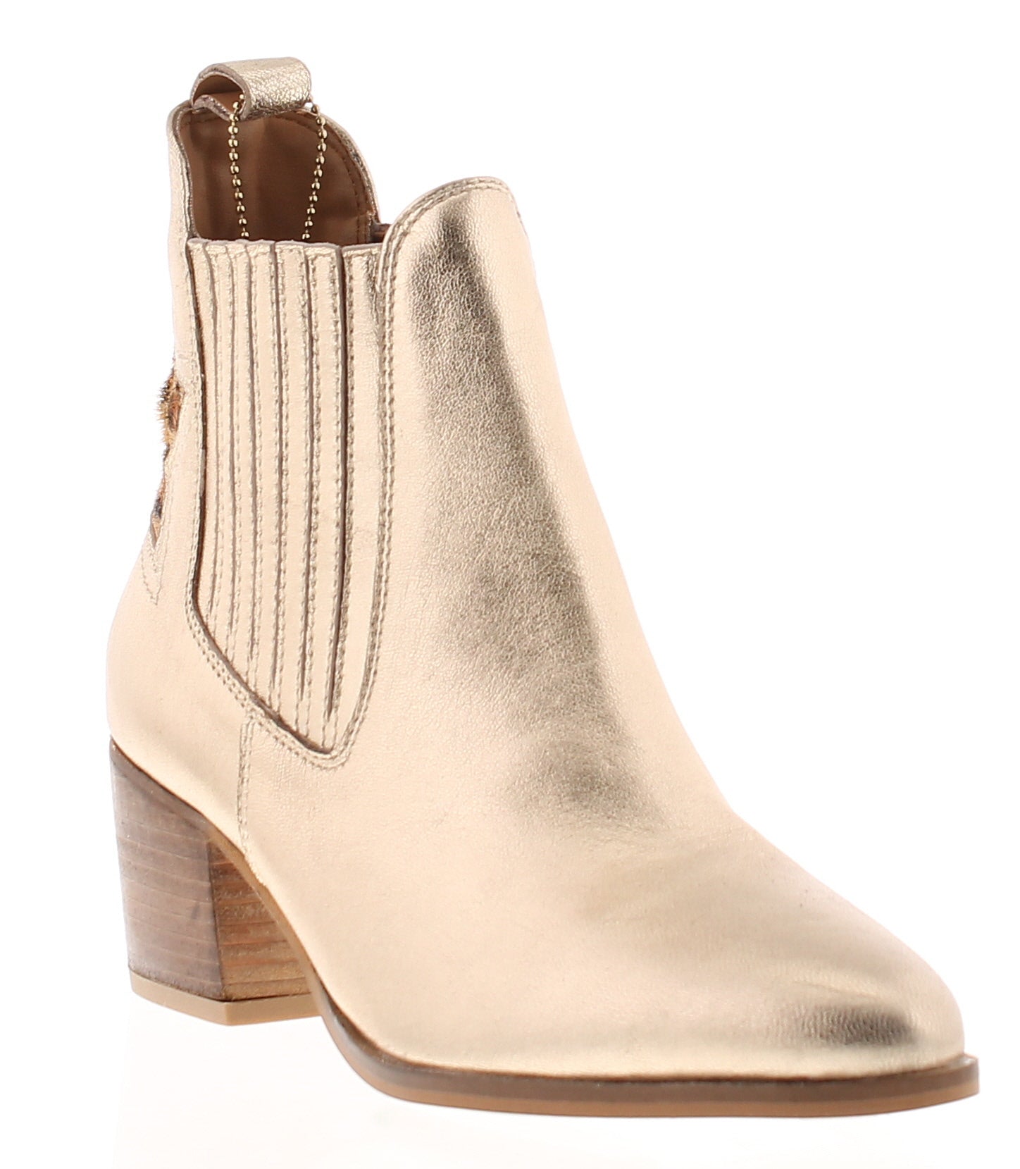 Starry Leather Ankle Cowboy Boots image 1