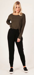 Jersey Pants Joggers with Side Pockets image 0