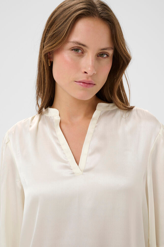 Saint Tropez Safina Satin Blouse Top image 3