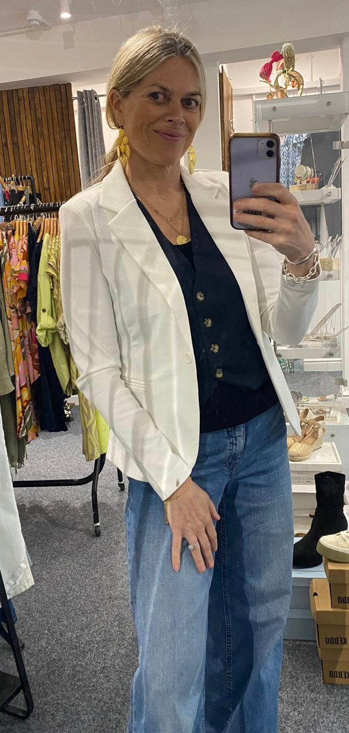 Ichi Chloe Single Button Blazer image 8