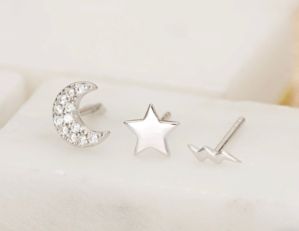 Scream Pretty Celestial Set of Earrings Studs image 3