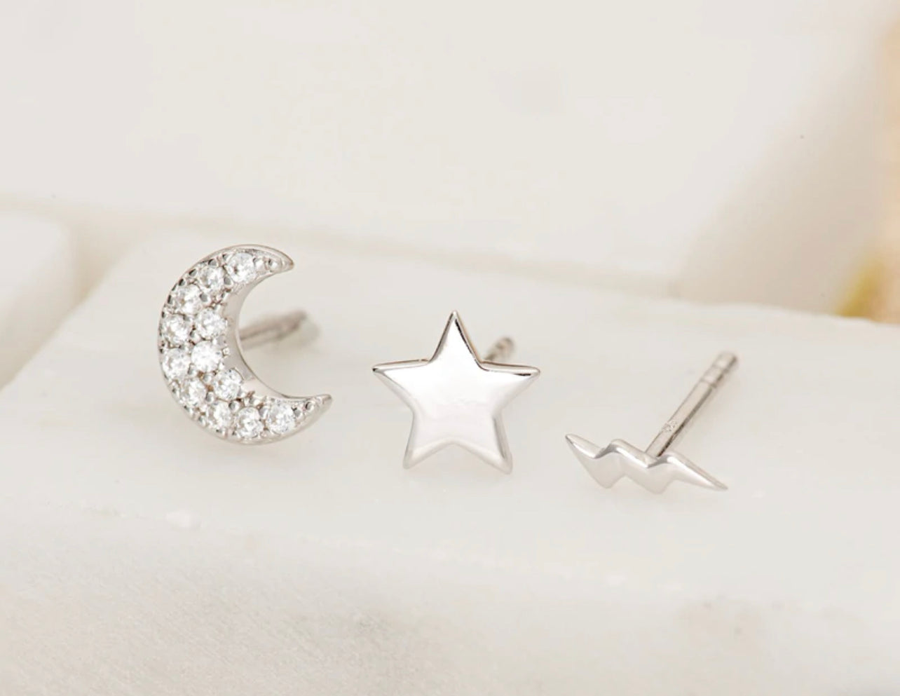 Scream Pretty Celestial Set of Earrings Studs image 3