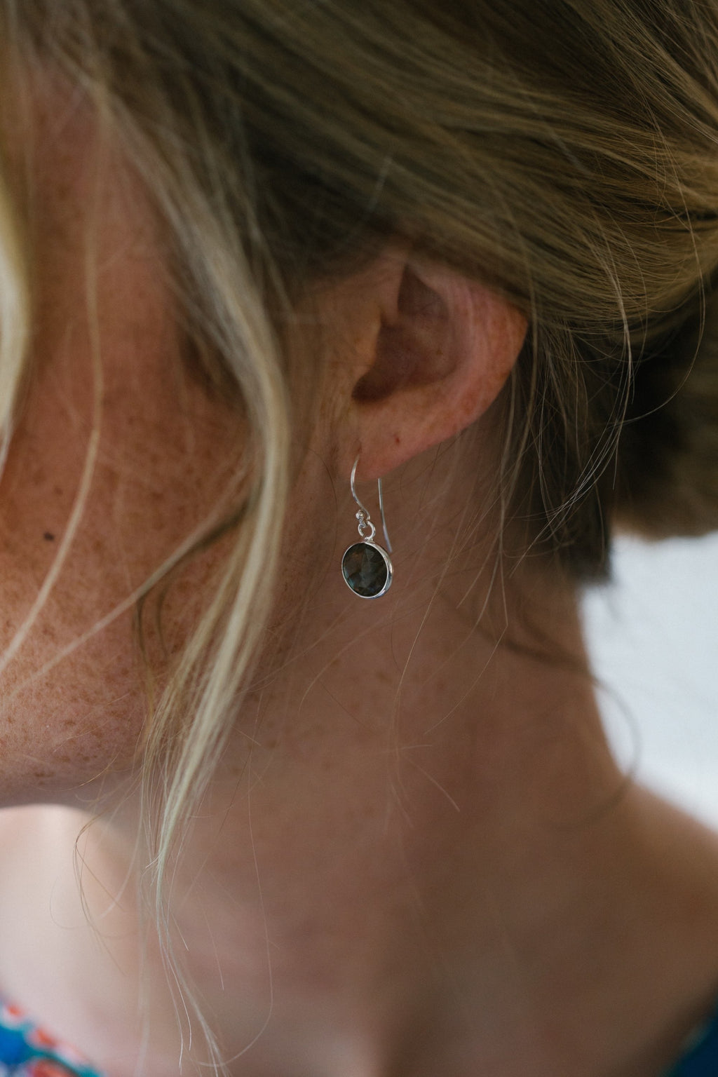 Semi Precious Stone Drop Earrings image 3
