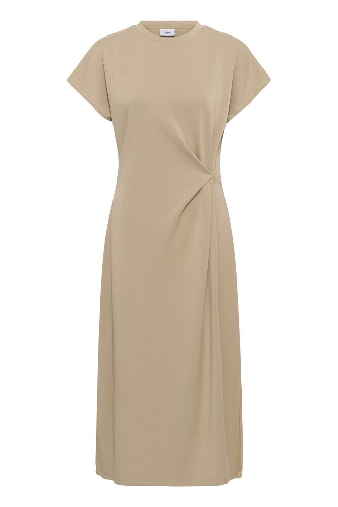 Saint Tropez Theo Dress in Chocolate Brown  image 6