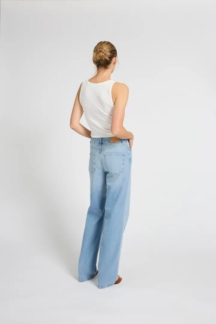 Pulz Vega Wide Leg Jeans image 5