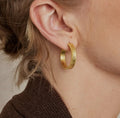 Silvia Gold Hoop Earrings  image 0
