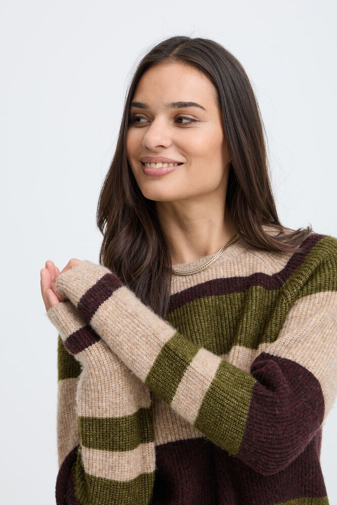 B Young Taja Stripe Sweater