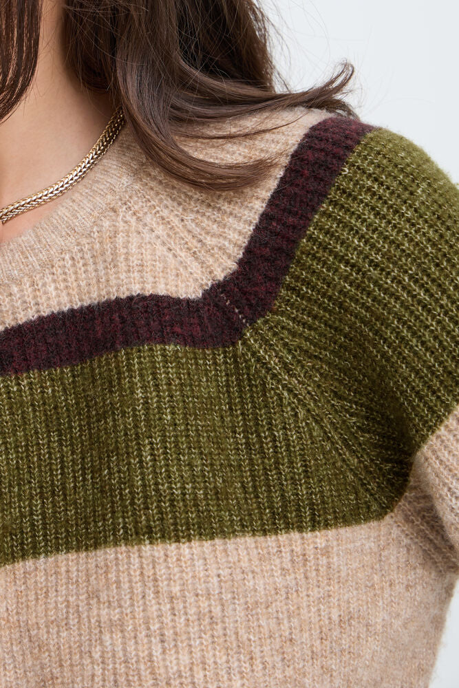 B Young Taja Stripe Sweater