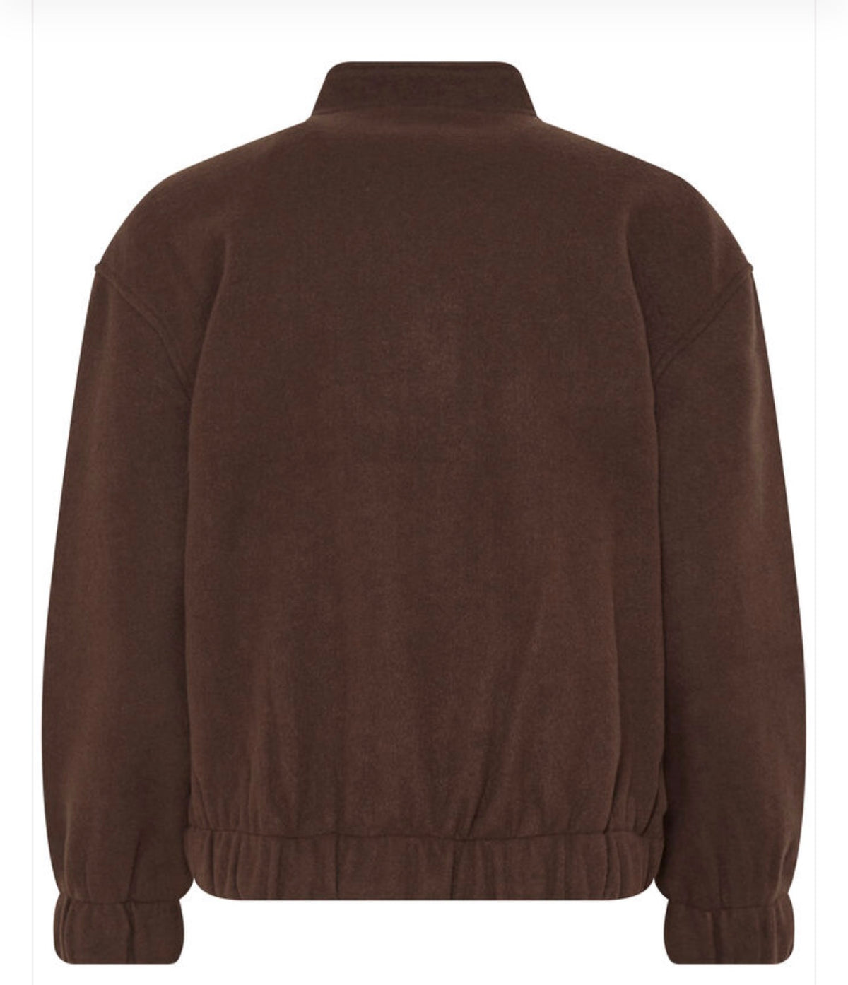 B Young Chocolate Brown Bomber Jacket