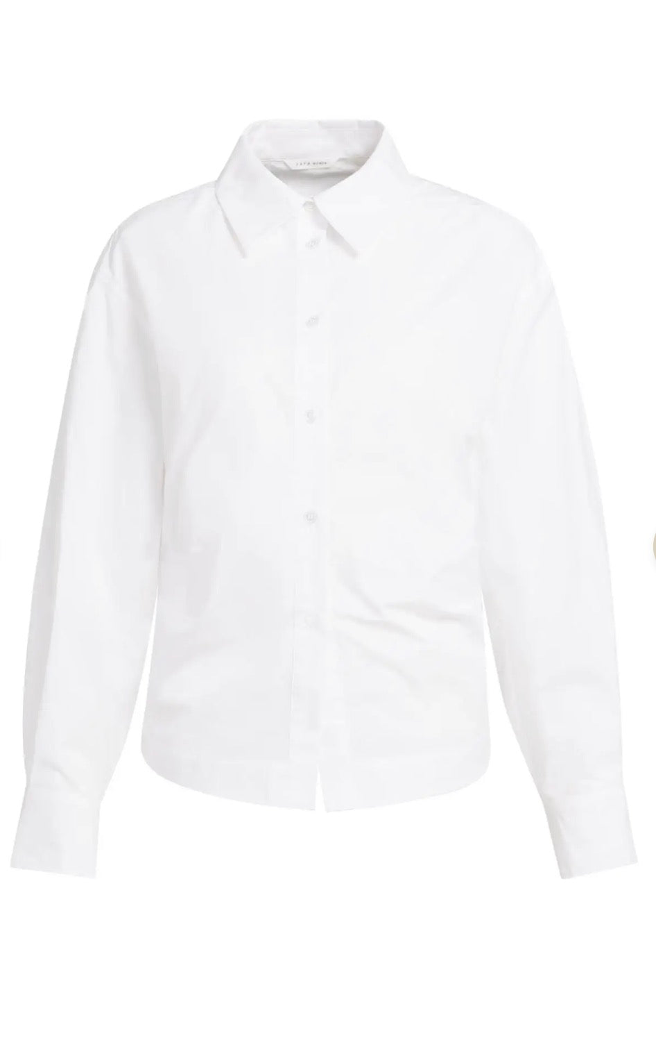 Fleur White Pleat Detail Shirt