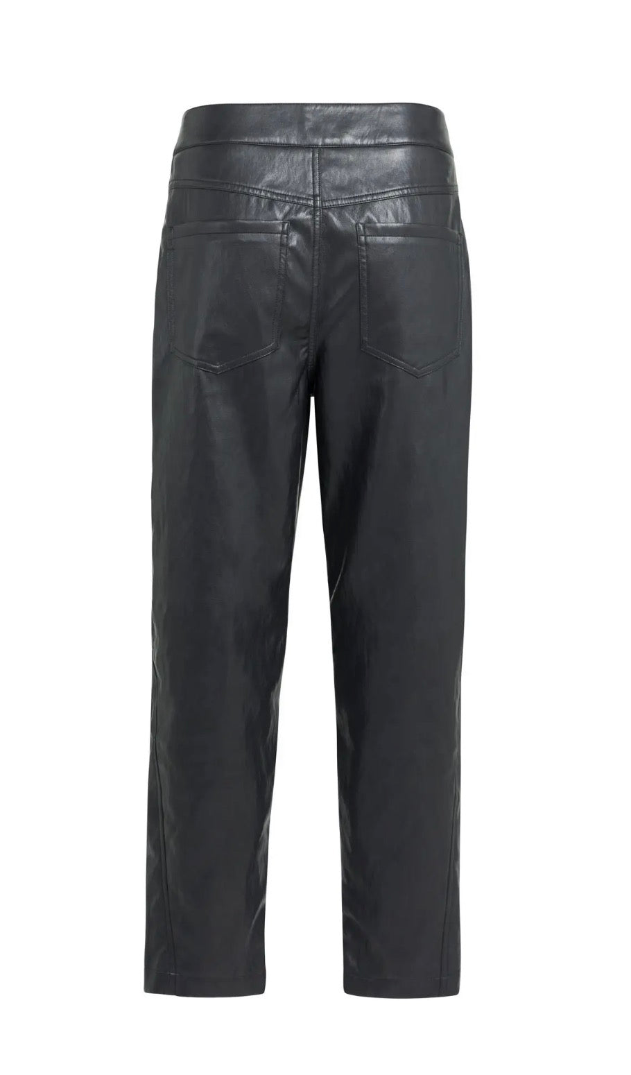 Lottie Faux Leather Carrot Fit Trousers