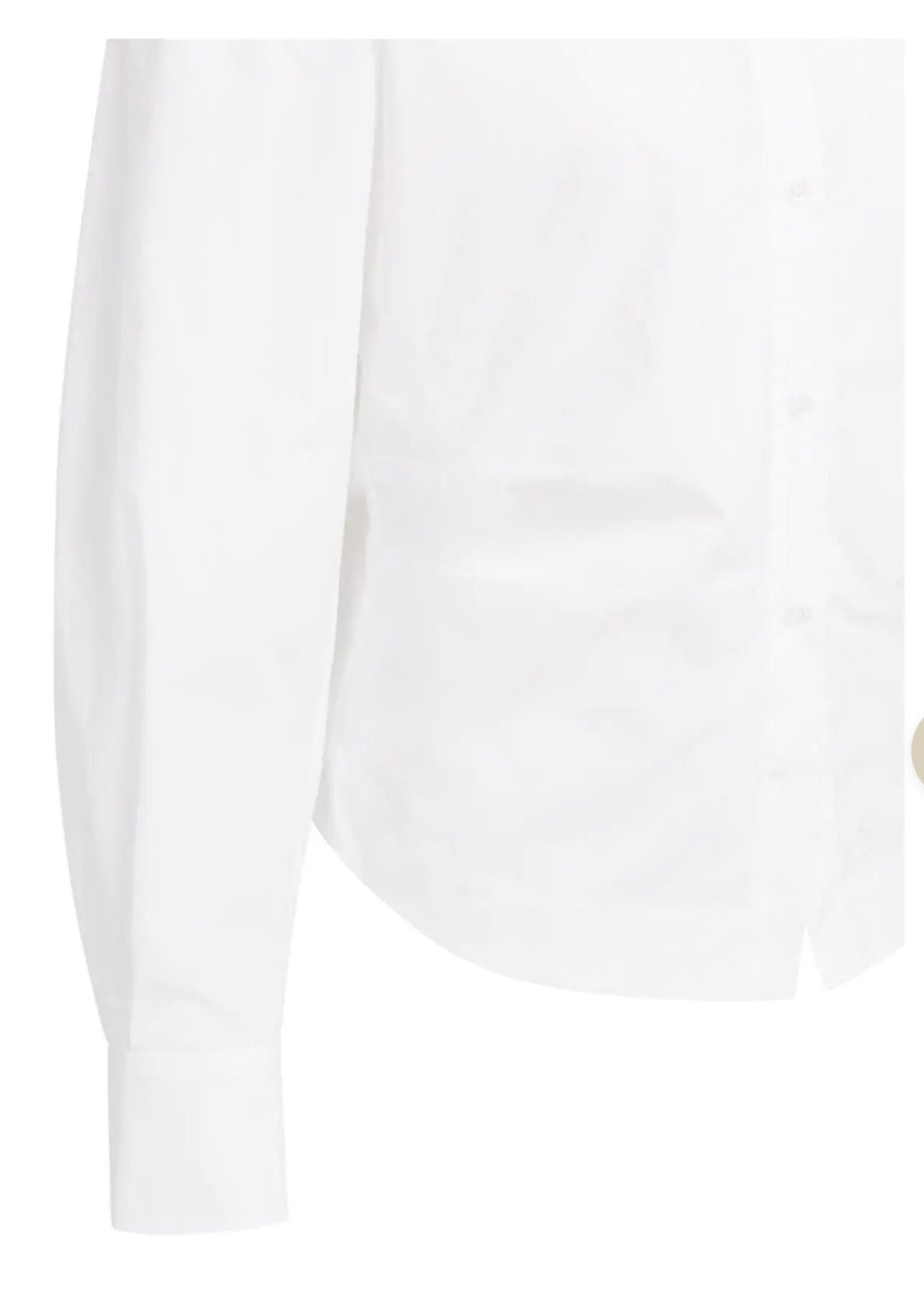 Fleur White Pleat Detail Shirt