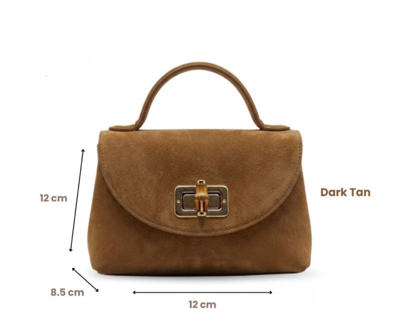 Sorrento Small Suede Handbag
