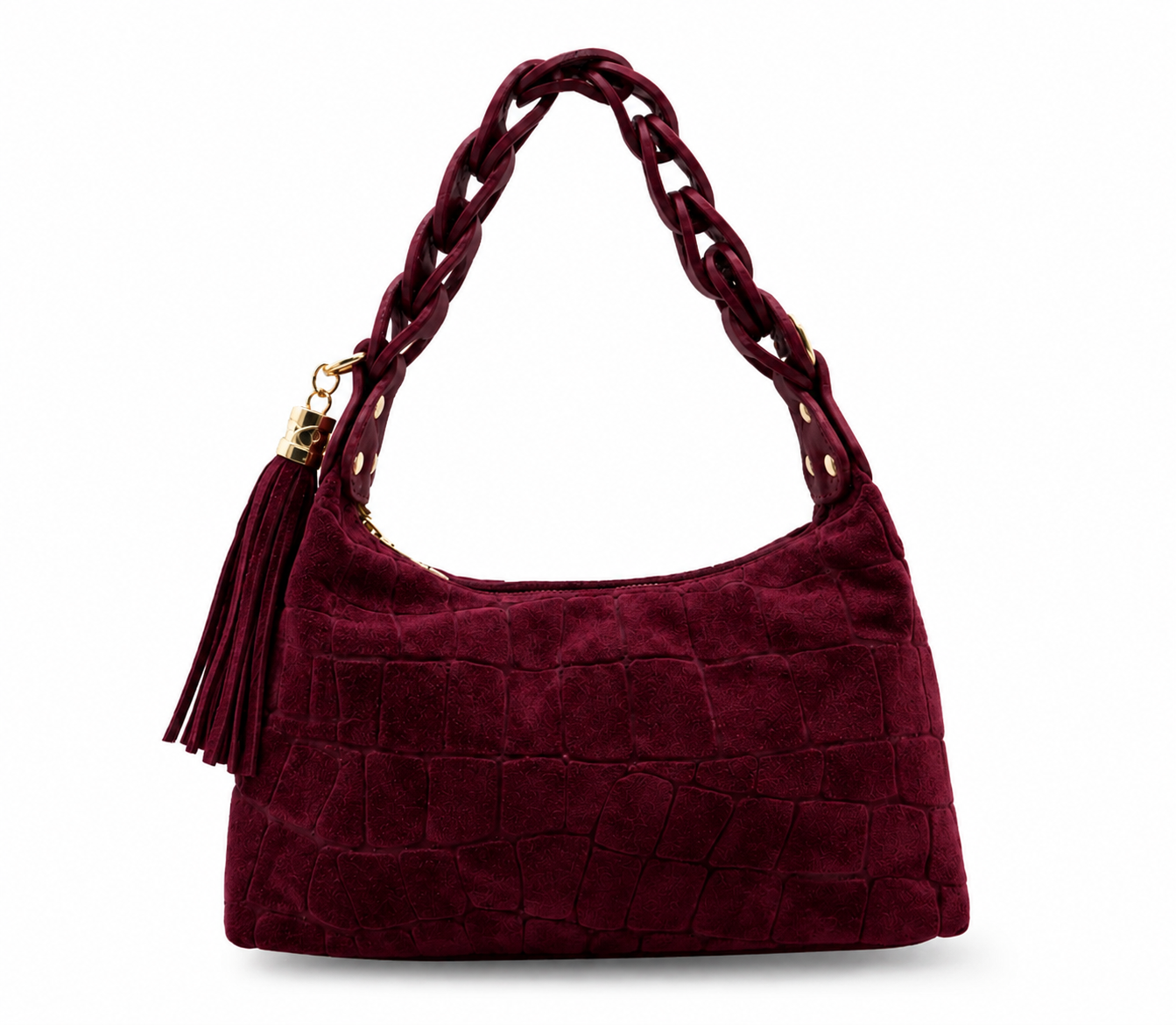 Portofino Suede Leather Bag