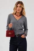 Amalfi Italian Suede Bag