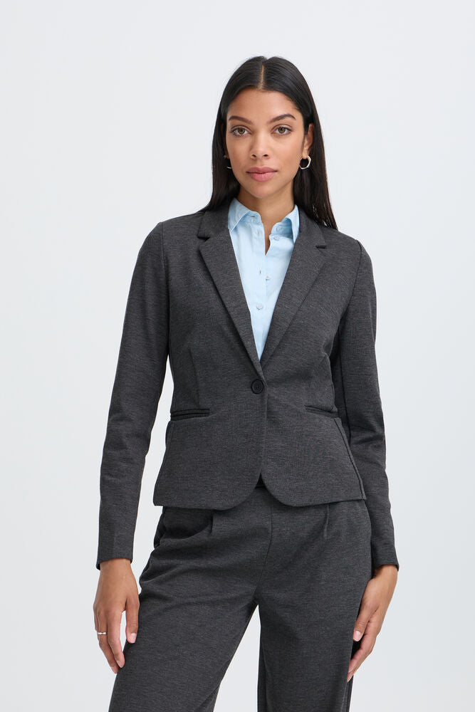 B Young Zetta Single Button Blazer