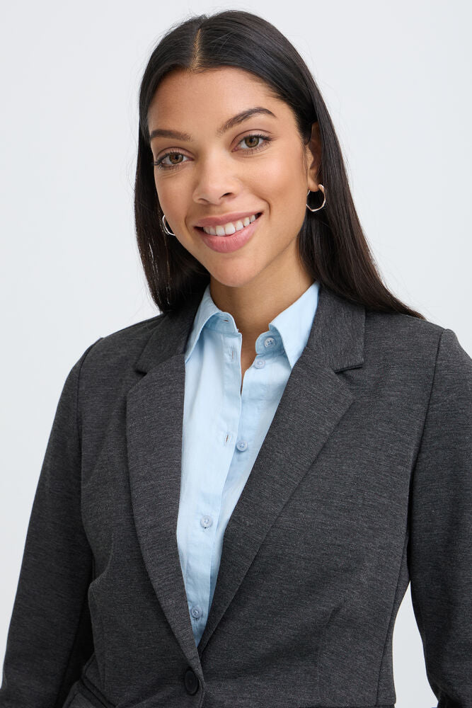 B Young Zetta Single Button Blazer