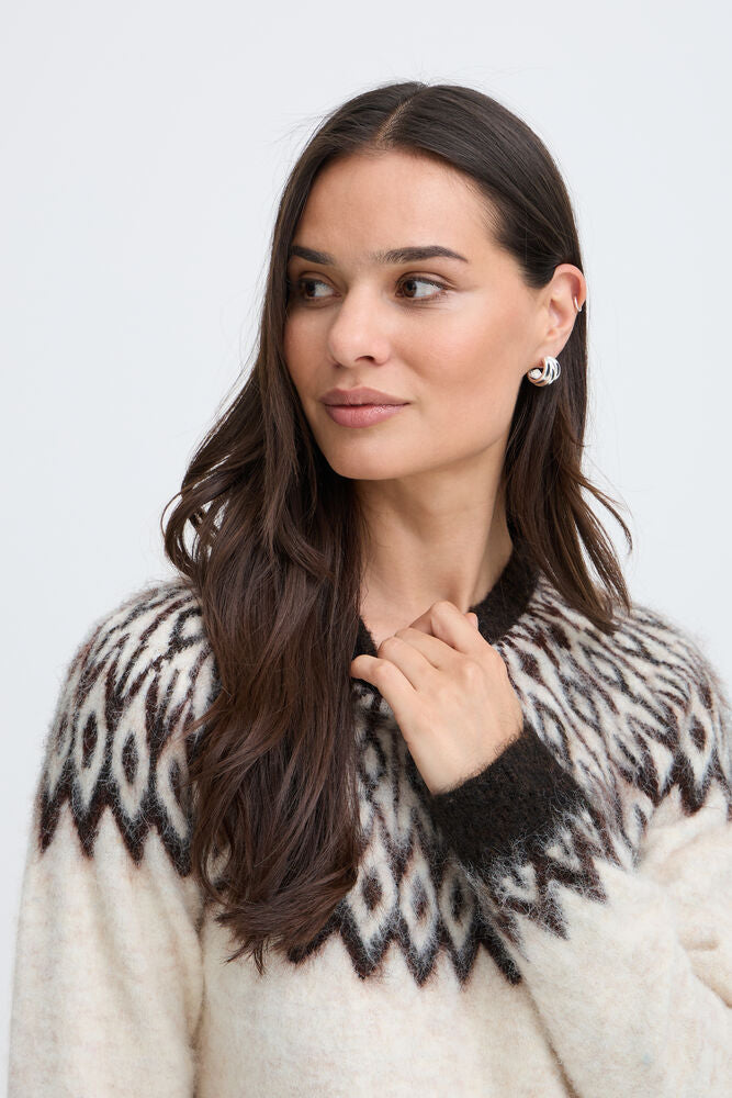 B Young Lou Fair Island Sweater