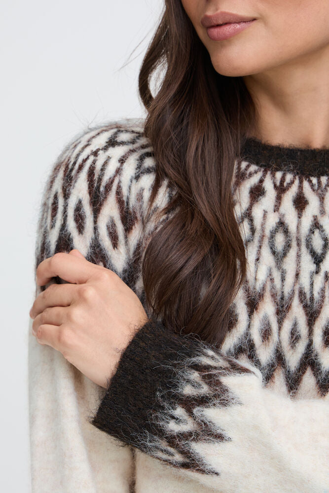 B Young Lou Fair Island Sweater