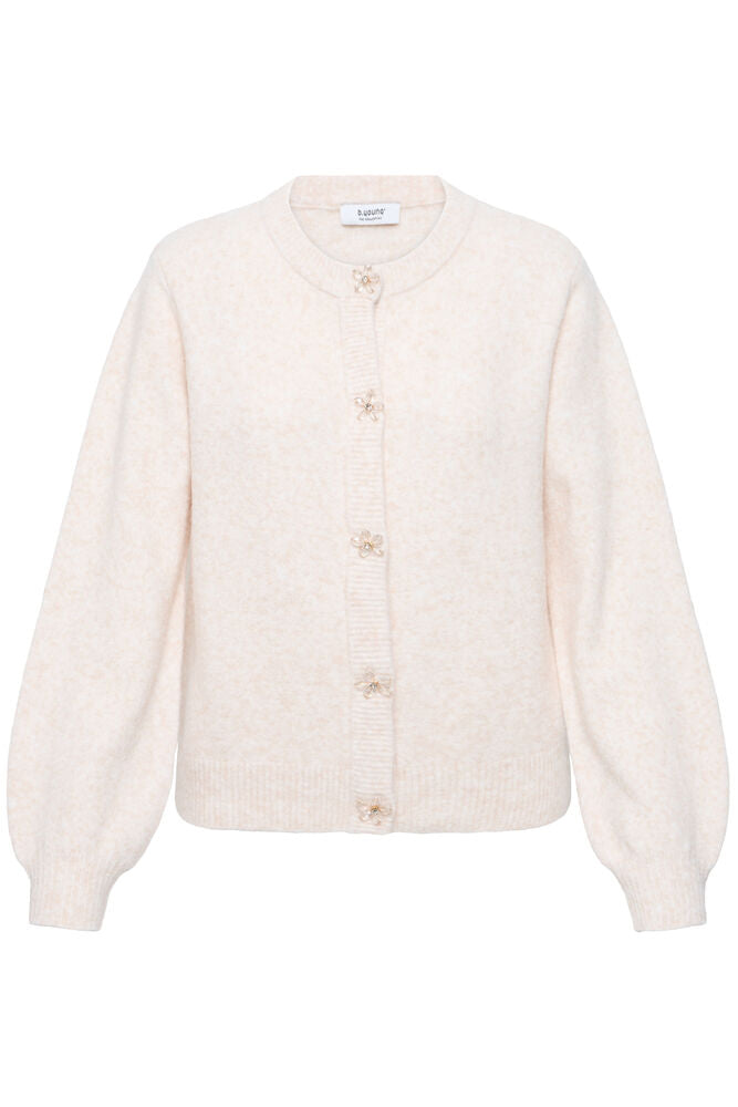 B Young Deco Cream Cardigan