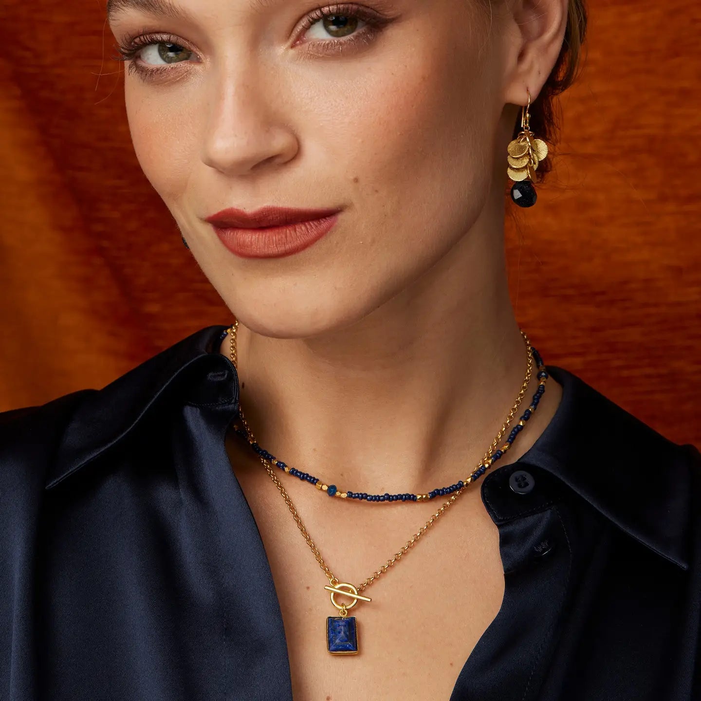 Riley Short Bead Necklace  image 0