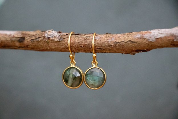 Semi Precious Stone Drop Earrings image 6