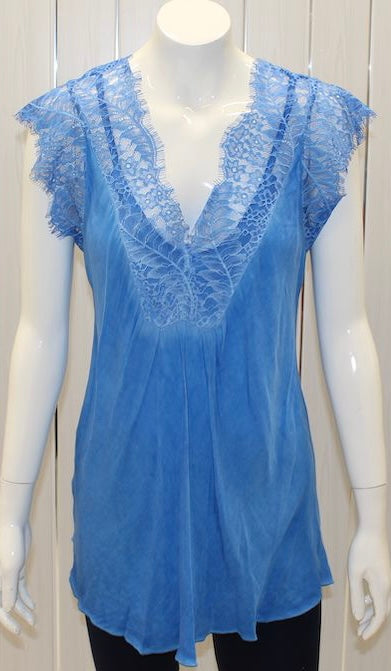 Prunella Pretty Lace Trim Top image 11