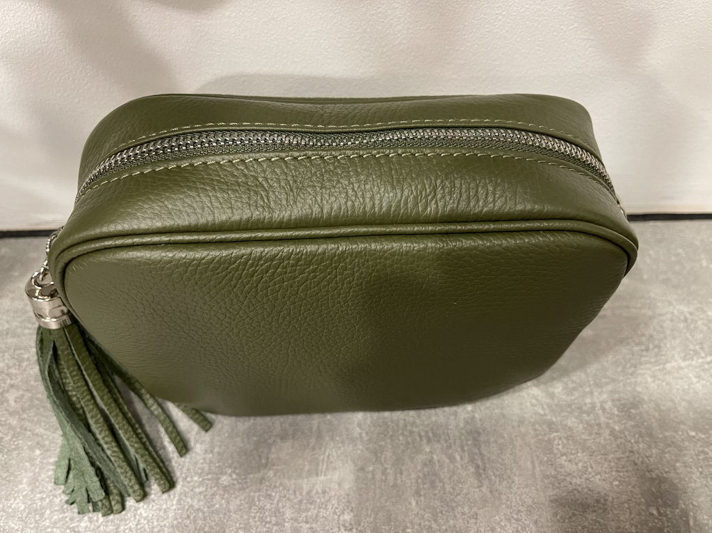 Single Tassel Leather Camera Bag image 10