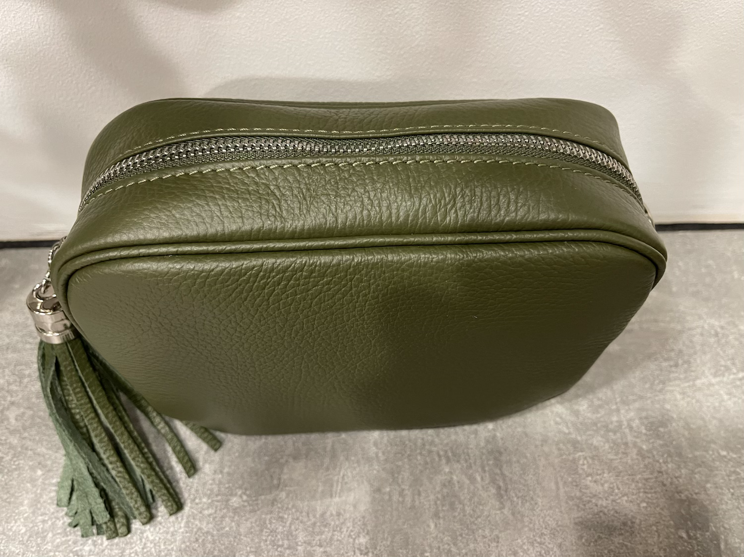 Single Tassel Leather Camera Bag image 10