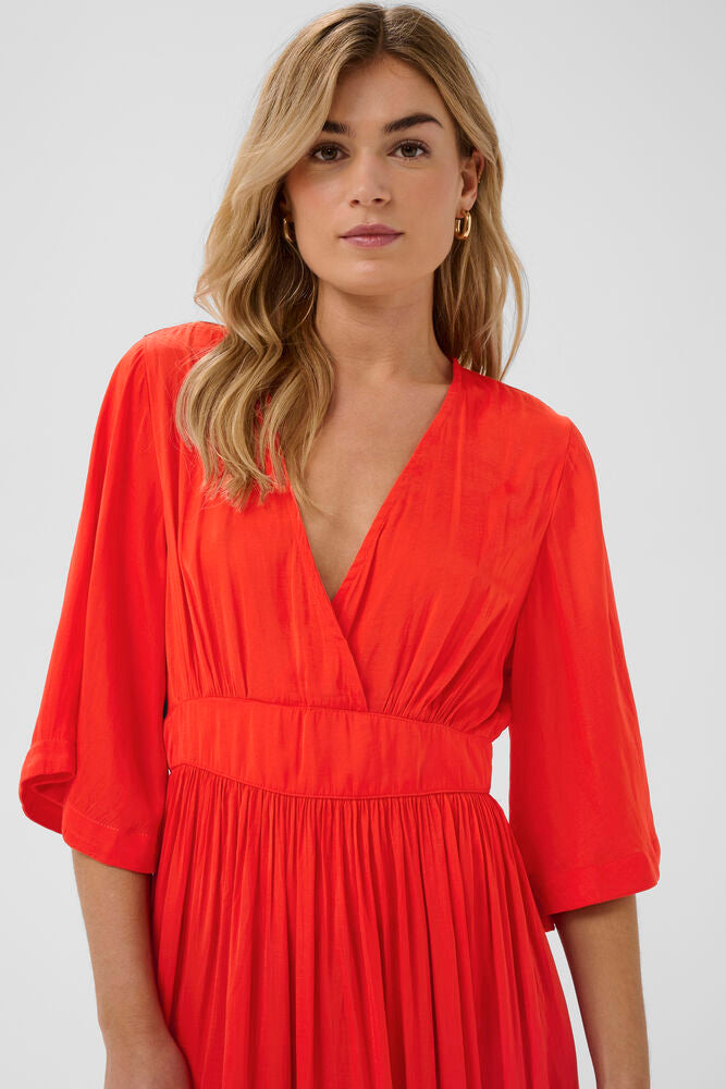 Saint Tropez Nada Poppy Red Dress image 1